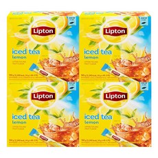 립톤 아이스티 레몬 스틱 에이드 분말, 14g, 40개입, 4개