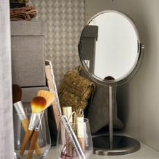 이케아 양면 탁상거울 화장대 욕실 화장실 화장 확대경 책상거울, 탁상거울 DASHY행주