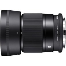 소니 E 블랙용 시그마 30mm F1.4 컨템포러리 DC DN 렌즈, 1개