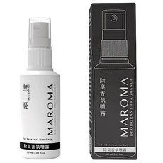 Maroma 無憂除臭噴霧 清新空氣 消除異味 適用於各種織物, 1個, 60ml