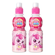 캐치티니핑 딸기맛 페트음료수, 200ml, 2개