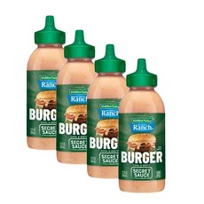 히든벨리 오리지널 랜치 버거 시크릿 소스 Hidden Valley Original Ranch Secret Sauce, 4개, 355ml