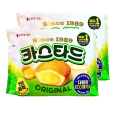 롯데 카스타드 오리지널, 230g, 2개