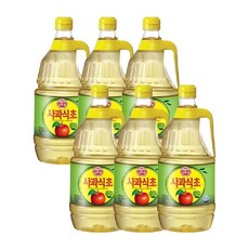 사과 식초 1.8L 6개 cha+7279Rn