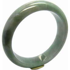 【小樂珠寶】翡翠手鐲 春帶彩 膠潤 天然A貨 玉鐲 (手圍號18.5 內徑58.0mm V816), 1個