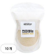 가마니 현미 쌀눈, 500g, 10개