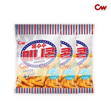청우식품 옥수수 미니콘, 3개, 50g