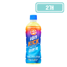 광동제약 비타500 이온킥 제로, 2개입, 500ml