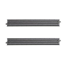KATO N 게이지 단선 고가 직선 선로 248mm 2개입 20-400 철도 모형 용품, 1개