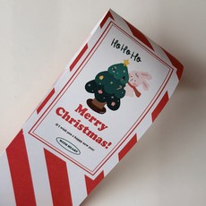 NOSSIPRINT 크리스마스띠지 크리스마스포장, 그린(100장)