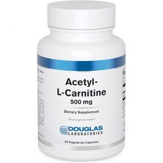 Douglas Laboratories Acetyl L-Carnitine 500 mg | Supports and Nerve Function During The Normal Agi, 1개, 60정