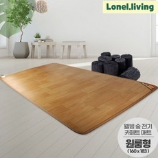 사계절구들장 프리미엄 전기카페트매트 원룸형 15T 160x183cm, 단품