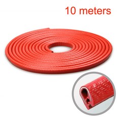 웨더스트립 풍절음 차단 SEAMETAL 범용 자동차 도어 엣지 스크래치 방지 프로텍터 10m 씰링 스트립 가드 스타일링 액세서리