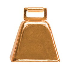 Weaver Leather Livestock Cow Bell Copper 1.75 x 2.25 x 2.5 inches