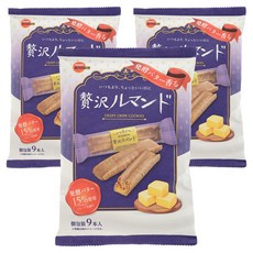 부르본 호화 루만도 9개입, 124g, 3개