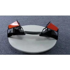 KTM RC390 RC16 RC8C 2014- 바이크 오토바이 페어링 고정 윈드 윙 수정된 역학 핀 사이드 윈드 윙 스포일러 액세서리, [04] Orange