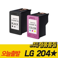 LG 204K 204P LIP2040VF 2040VW 재생 잉크, LG 204P 컬러, 1개