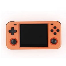 휴대용 오락실 오락기 가정용 레트로 게임기 향수 0 스크린 소스 Ps1 레트로 Ips 리눅스 게임기 Iipi 3 5 포켓 핏 휴대용 풀 게임 O30s 인치, O30S 16 add 64G, 주황색