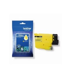 Brother LC556XLY 黃色墨水匣 適用 MFC-J4350DW, LC556XL高容量黃色, 1個