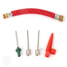 디피몰 공기펌프 부속품 5개입 세트 자전거공기주입기노즐