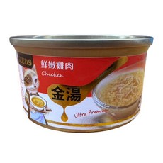 金湯 愛貓罐頭 雞肉口味, 80g, 24個, 鮮嫩雞肉