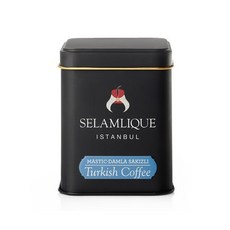 셀람리크 매스틱 맛 터키 커피 125g (4.40oz) Selamlique Istanbul Turkish Coffee (4.40oz) Ultra Fine Ground (Mastic, 마스틱, 1개