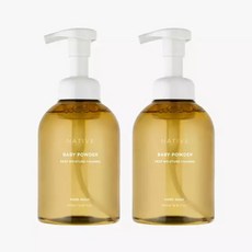 아브카 네이티브 딥모이스춰 포밍 핸드워시 베이비파우더향 500ml 2개