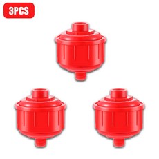 공기 파이프 필터 일회용 스프레이 오일 라인 나사산 다양한 4인치 공압 인터페이스 사이클론 액세서리 도구에, 3PCS