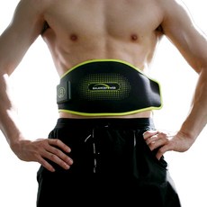 밸런스파워 겨울 허리배온열 마사지기 EMS 다이어트 뱃살빼는 뱃살자극 맛사지기, 뱃살강타, 블랙