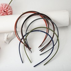 컬러 기본형 머리띠(소), 그린색, 1개