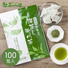 일본 시즈오카 오차즈케 녹차 티백 100개입