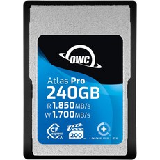 OWC 240GB Atlas Pro 고성능 Cfepress 4.0 Type A 메모리 카드 프로페셔널 등급 최대 1850MBs 읽기 및 1700MBs 쓰기 속도