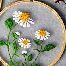 루마 프랑스 자수 국화 배우기