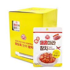 오뚜기 매콤마라참치, 95g, 15개