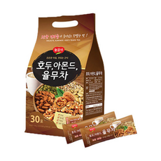 광야식품 호두 아몬드 율무차, 20g, 5개, 30개입