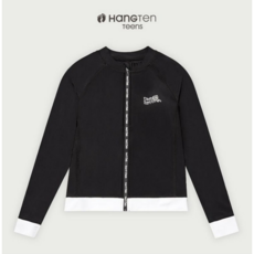 4층 행텐틴즈 여아 래글런 집업 래쉬가드 신축성 복원력 자외선 차단 기능 14520-178-401-69