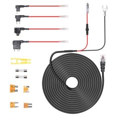 유니덴 R1 R3 R7 DFR9 DFR8 DFR7 발렌타인 원 및 그 이상의 레이더 탐지기 전원 코드 다중 퓨즈용 RJ11 레이더 탐지기 하드와이어 키트, 유니덴 R1 R3 R7 DFR9 DFR8 DFR7 발렌