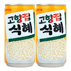 [달담박스]롯데 고향집식혜 175ml 60캔, 60개