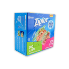 지퍼락 미니100매 지퍼백 야채보관 냉장용 소형200매 59000EA 1EA, 본상품