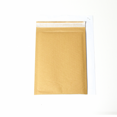 솜앤티글로벌 크라프트 종이 안전 택배봉투 에어캡 봉투 3호 18x23+4cm, 1개