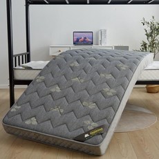 소형 매트리스 토퍼 바닥용 손님 휴게실 게스트 니트 메모리폼 더블 인용 자취 다이아, D.클로버그레이6cm