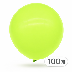 브로키 라텍스풍선 12인치 100p 9컬러 풍선용품 파티소품, 100개, 라텍스라이트그린