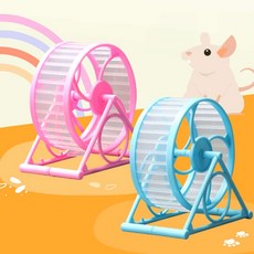 햄스터 쳇바퀴 색상랜덤 무소음 미니 살빼기 다람쥐 운동 은신처