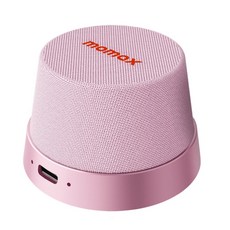 Momax 摩米士 1-Vibe Go BS6TW 迷你磁吸支架無線音箱, 粉