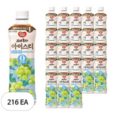 동원보성홍차 아이스티 샤인머스캣 제로, 500ml, 216개