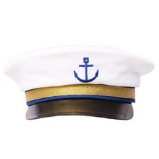 23 할로윈 모자 코스프레, 28_해군 세일러 모자, 1개
