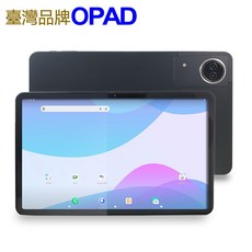 OPAD 台灣品牌 12吋 16核 4G LTE 6G/128G 平板電腦, 黑,平板+保護貼