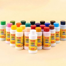 동아 노랑병아리 딩동댕 물감 대용량 200ml 단색, 상세페이지 참조, 상세페이지 참조g, 노랑병아리물감200ml 검정