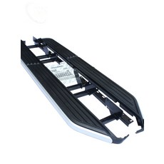 사이드스텝 스포츠 자동차 운동 레인지로버호환 캠핑카 스의치, 랜드로버 프리랜더 2, 조명 없음, 2개 세트