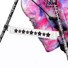 스탠드백 다리고정 [지탱이] 골프백 쩍벌방지 레그홀더 지지대, 화이트 스타, 스타